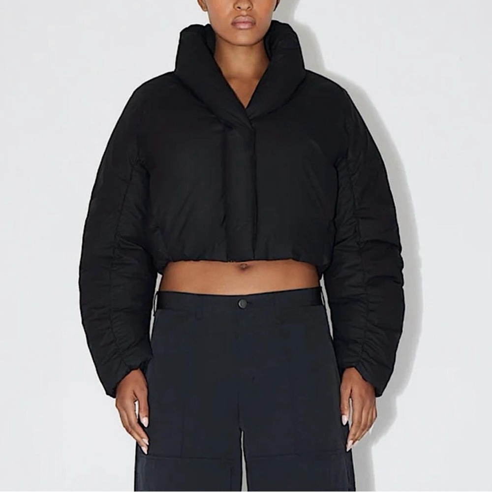 Khy by Kylie Jenner Cropped Puffer Jacket, Size Small